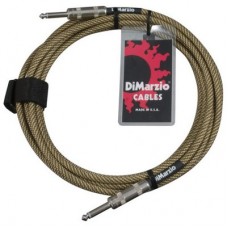 DIMARZIO EP1715SS INSTRUMENT CABLE 15ft (VINTAGE TWEED)