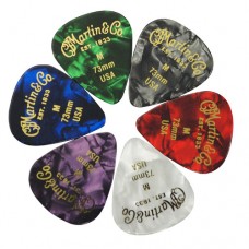 MARTIN 18A0096 Multi-Color Pearloid Pick Pack (0.73)