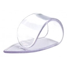 DUNLOP 9035R CLEAR PLASTIC THUMBPICK MEDIUM (12шт)