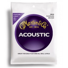 MARTIN M535 Traditional Acoustic 92/8 Phosphor Bronze Custom Light (11-52)