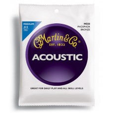 MARTIN M550 Traditional Acoustic 92/8 Phosphor Bronze Medium (13-56)