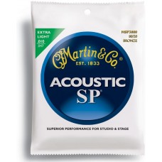 MARTIN MSP3000 SP Acoustic 80/20 Bronze Extra Light (10-47)