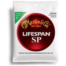 MARTIN MSP7000 SP Lifespan 92/8 Phosphor Bronze Extra Light (10-47)
