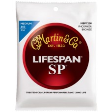 MARTIN MSP7200 SP Lifespan 92/8 Phosphor Bronze Medium (13-56)