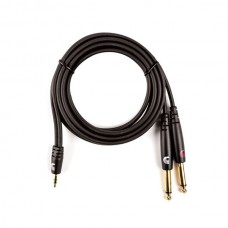 PLANET WAVES PW-MPTS-06 Custom Series 1/8” to Dual 1/4” Audio Cable