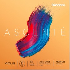 D`ADDARIO A311 3/4M Ascenté Violin String E 3/4M,4/4М